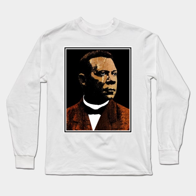 Booker T. Washington 2 Long Sleeve T-Shirt by truthtopower